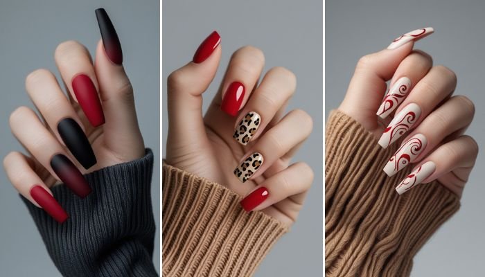 21 Red Nail Designs for a Bold, Eye-Catching Look