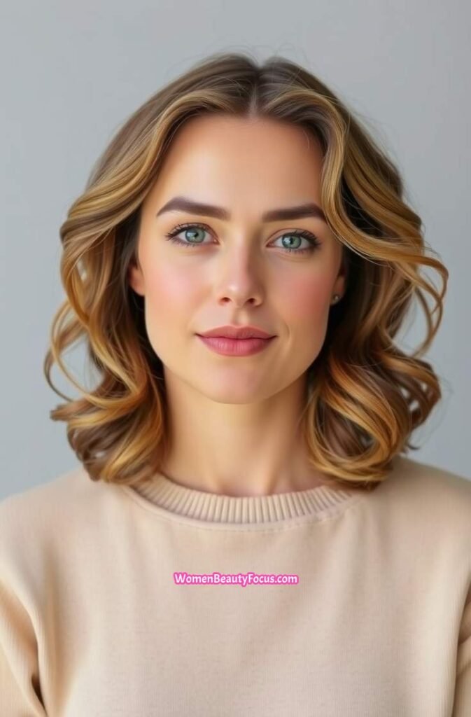 21. Soft Curled Lob FrontStraight View