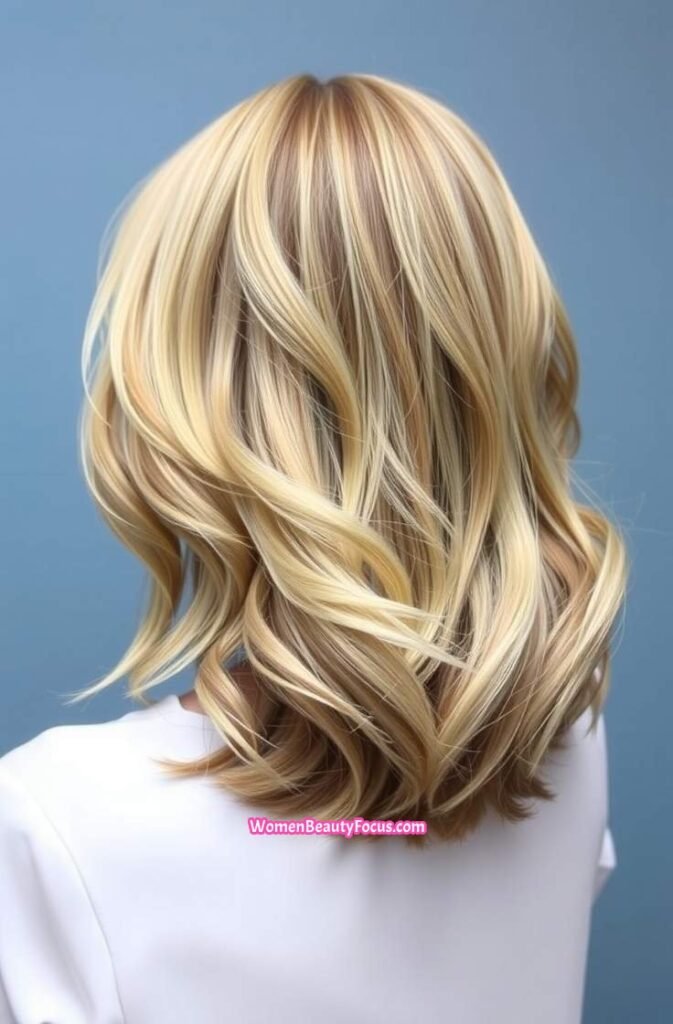 22. Textured Waves with Highlights Back View