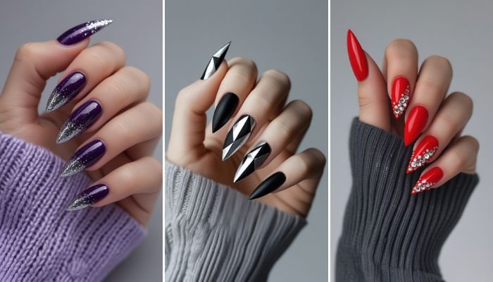 23 Stiletto Nails for a Fierce, Statement Look