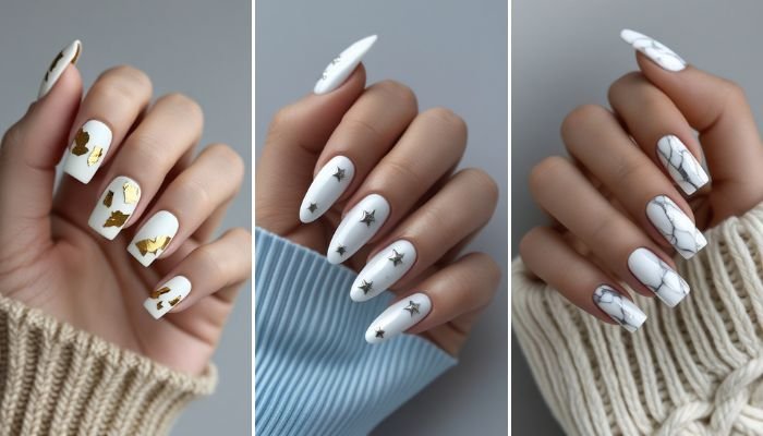 23 White Nail Designs for a Clean, Fresh Look