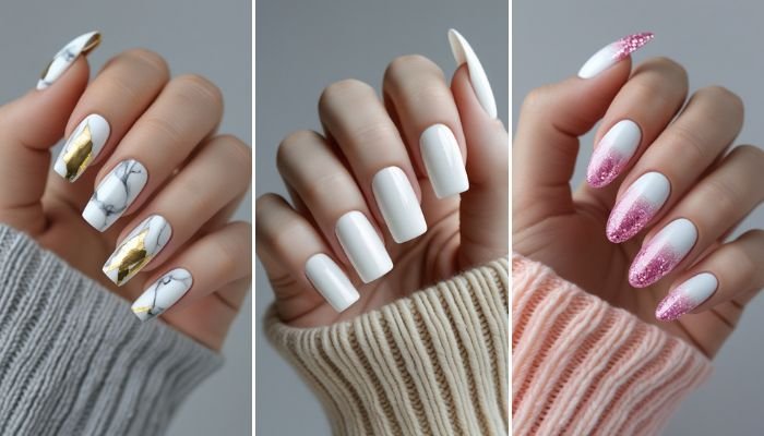 23 White Summer Nails for a Crisp, Fresh Manicure
