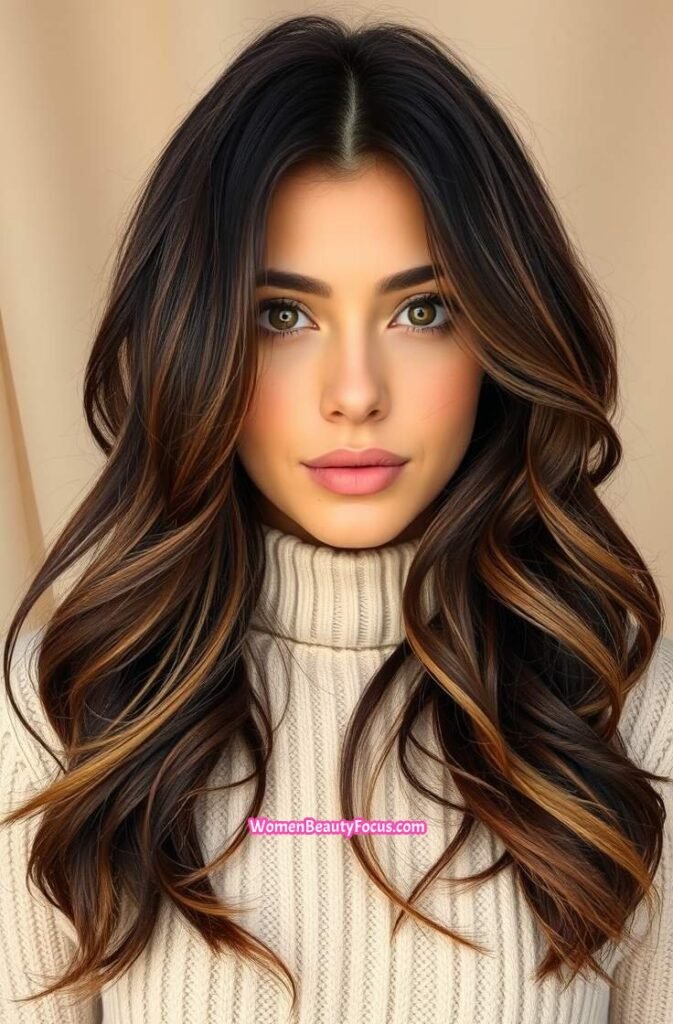 23. Effortless Long Butterfly Layers Front View
