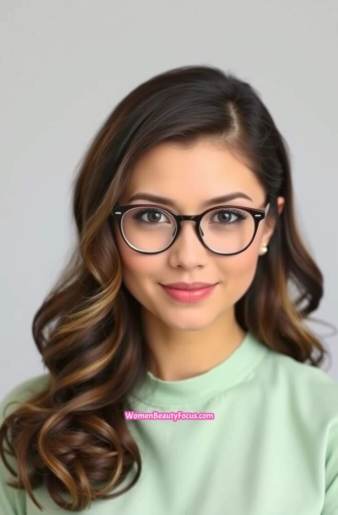 24. Curled Ends with Soft Layers