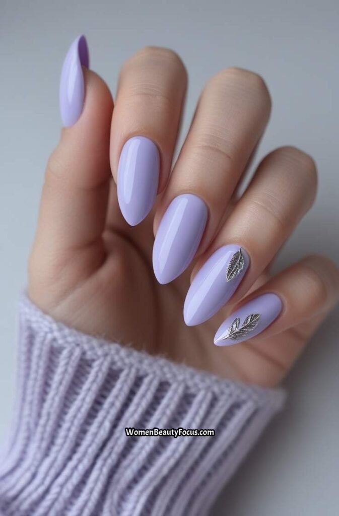 3. Lavender Silver Chic