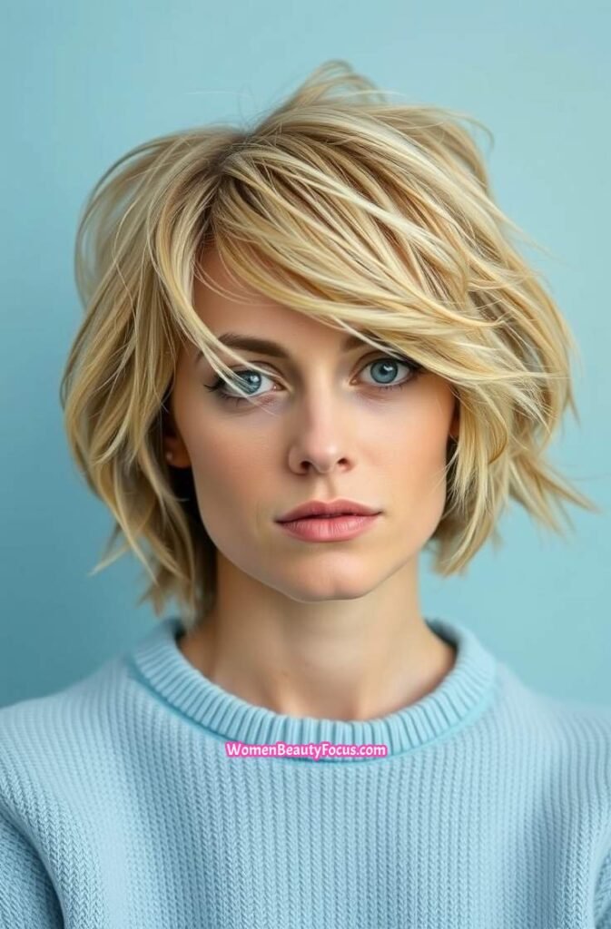 3. Textured Short Shag FrontStraight View