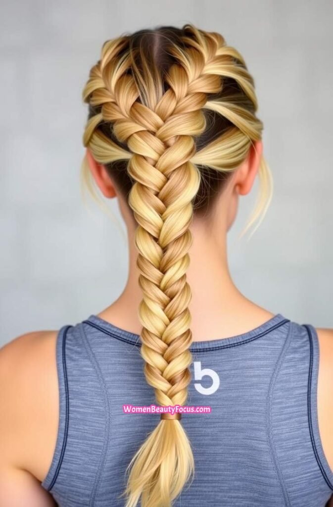 4. Dutch Braids into a Ponytail Back View 4 IMGCentury