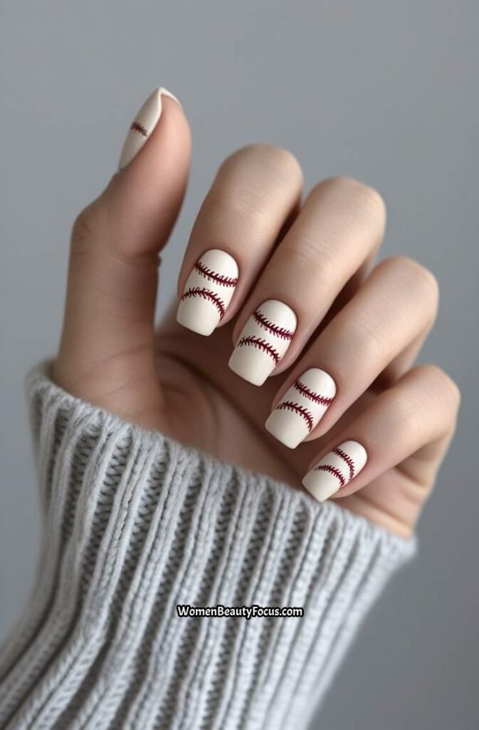 5. Baseball Diamond Nails