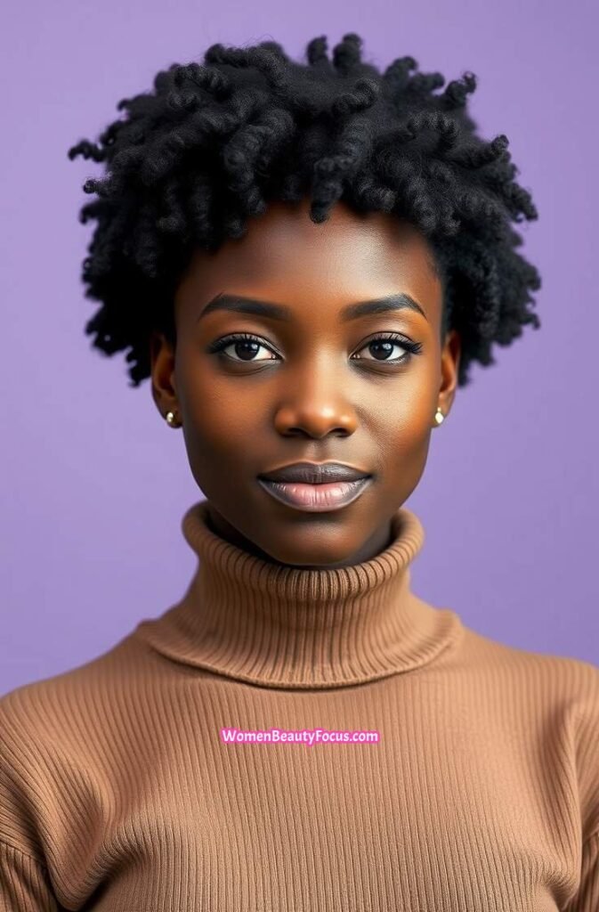 7. Natural TWA with Soft Edges FrontStraight View