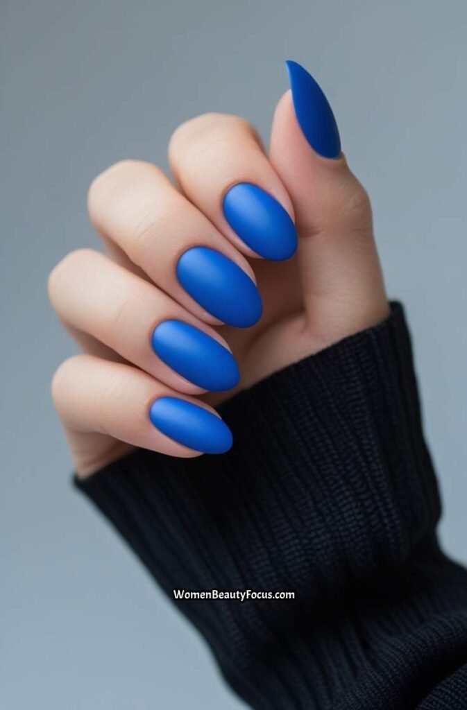 7. Vibrant Cobalt Blue with Matte Finish