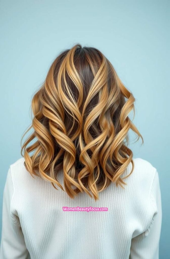 8. Tousled Waves Back View