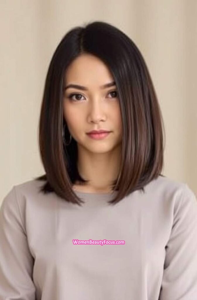 9. Classic Quick Weave with Straight Layers FrontStraight View