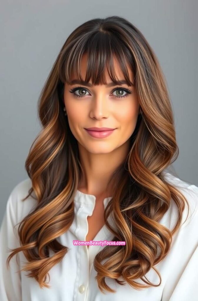 9. Full Fringe with Long Waves FrontStraight View