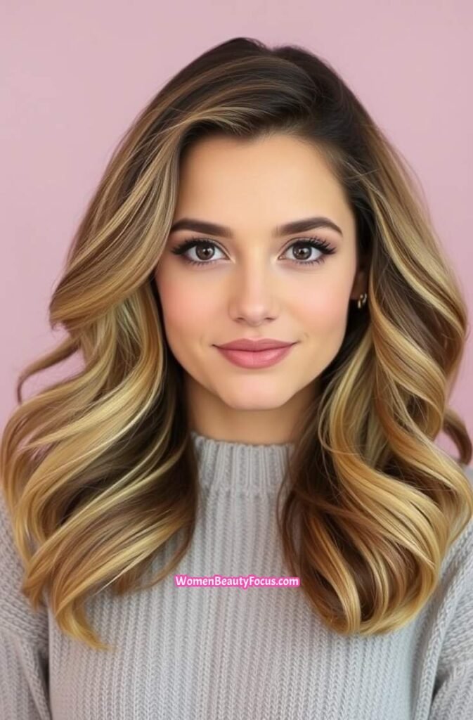 9. Voluminous Loose Waves FrontStraight View