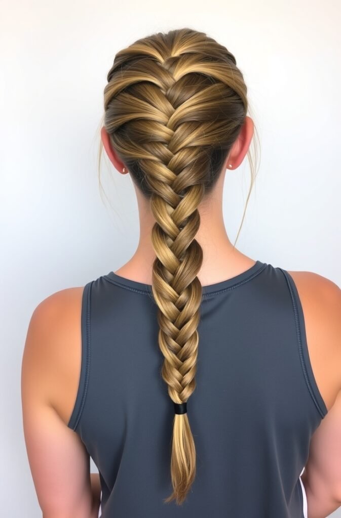 Flux Schnell A fishtail braid offers a stylish alternative to 3