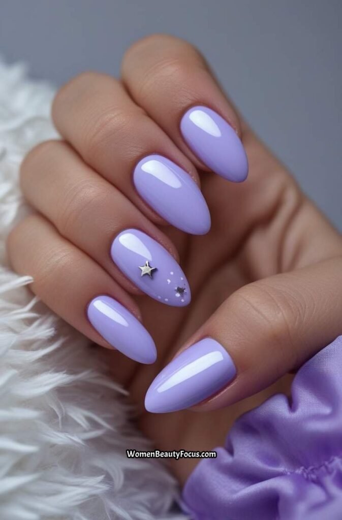 11. Lavender Dream Nails