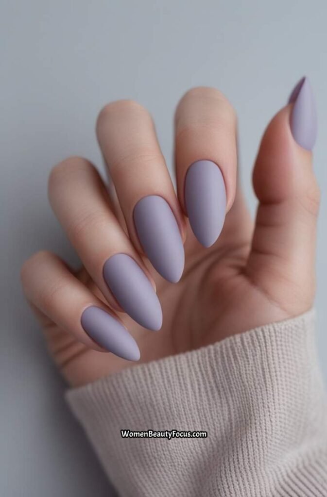 11. Soft Matte Nails