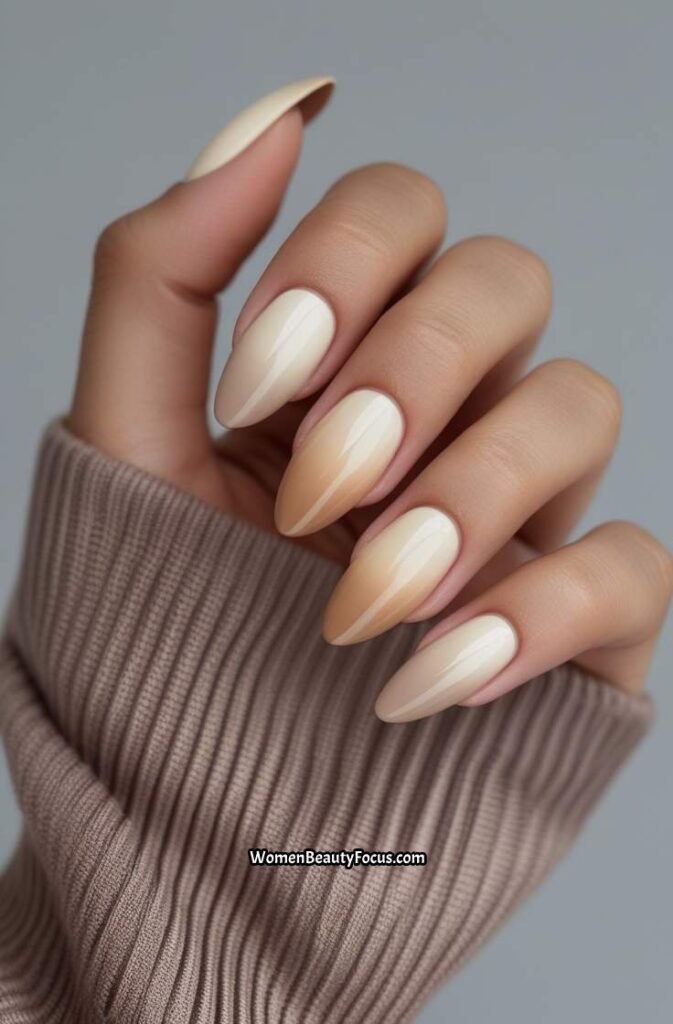 14. Soft Beige Gradient O