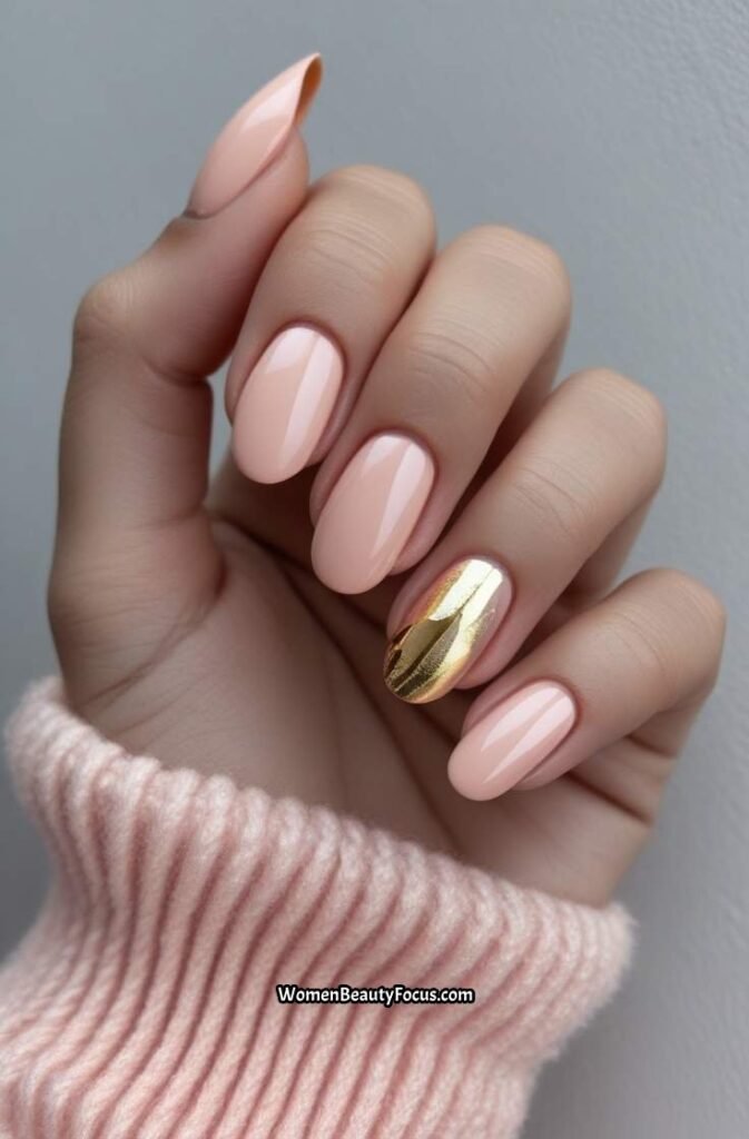 14. Soft Peachy Pink Glow