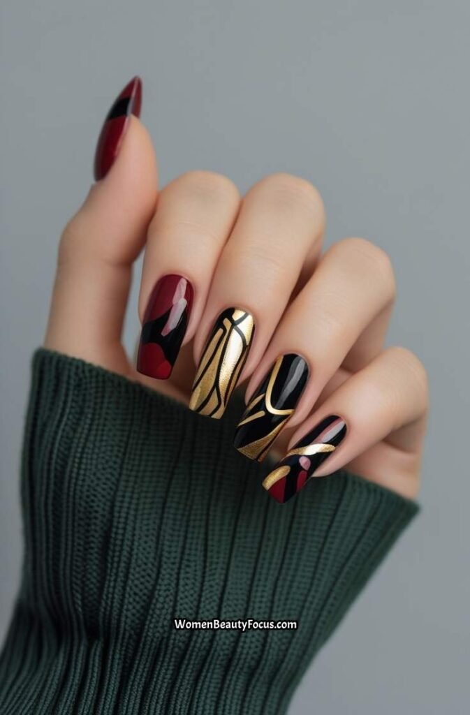 18. Abstract Nail Art