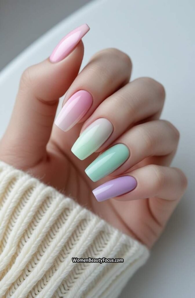 20. Pastel Dream Nails with Soft Gradient