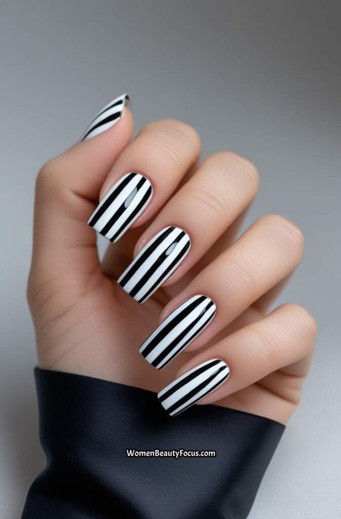 23. Black and White Stripes