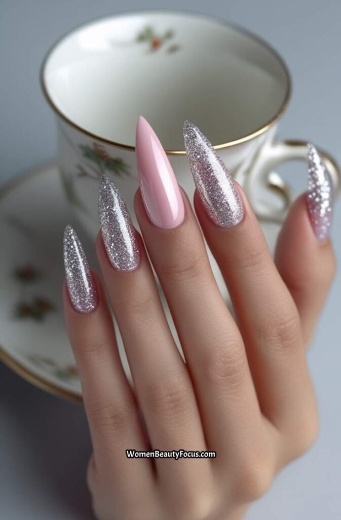 6. Glitter Gradient Glam