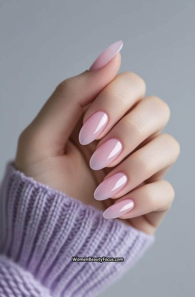 7. Soft Pink Gel Nails