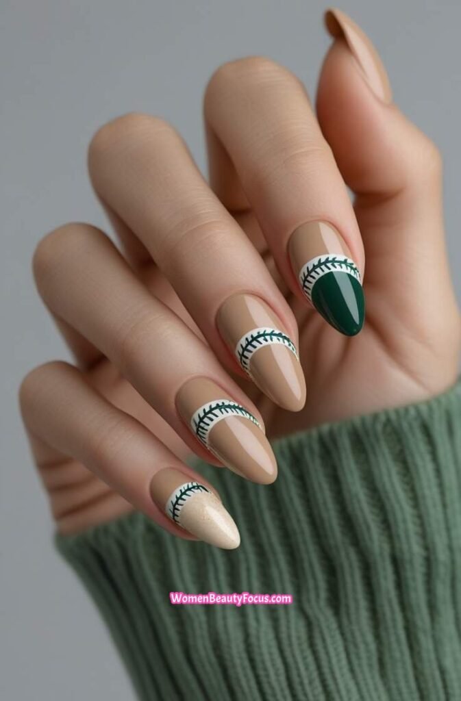 8. Baseball Diamond Nails