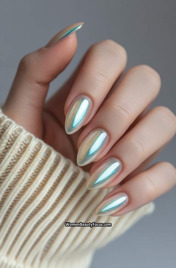 8. Glazed Donut Nails