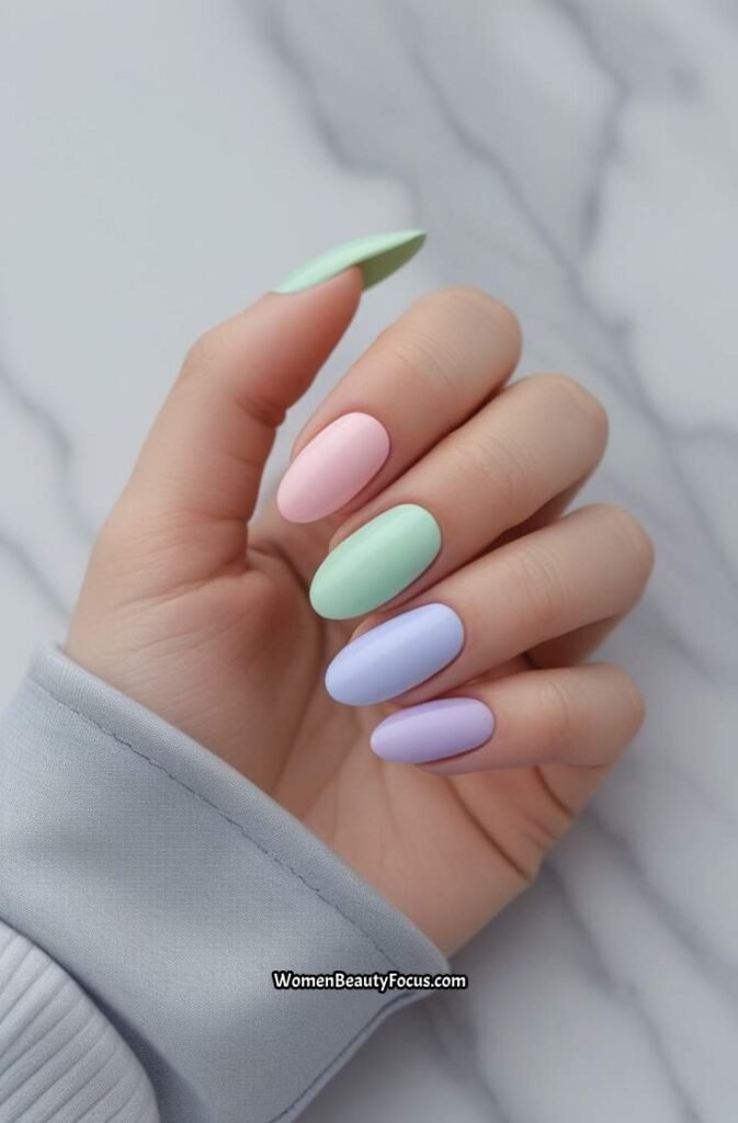 9. Pastel Rainbow Delight